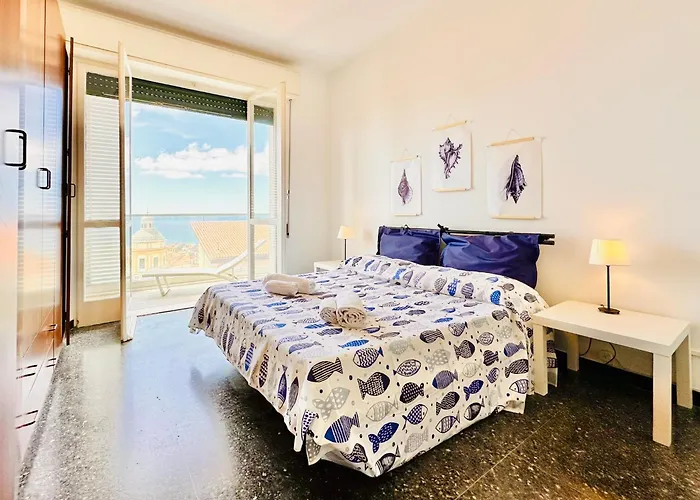 Hostdomus - Sea View Apartment Finale Ligure